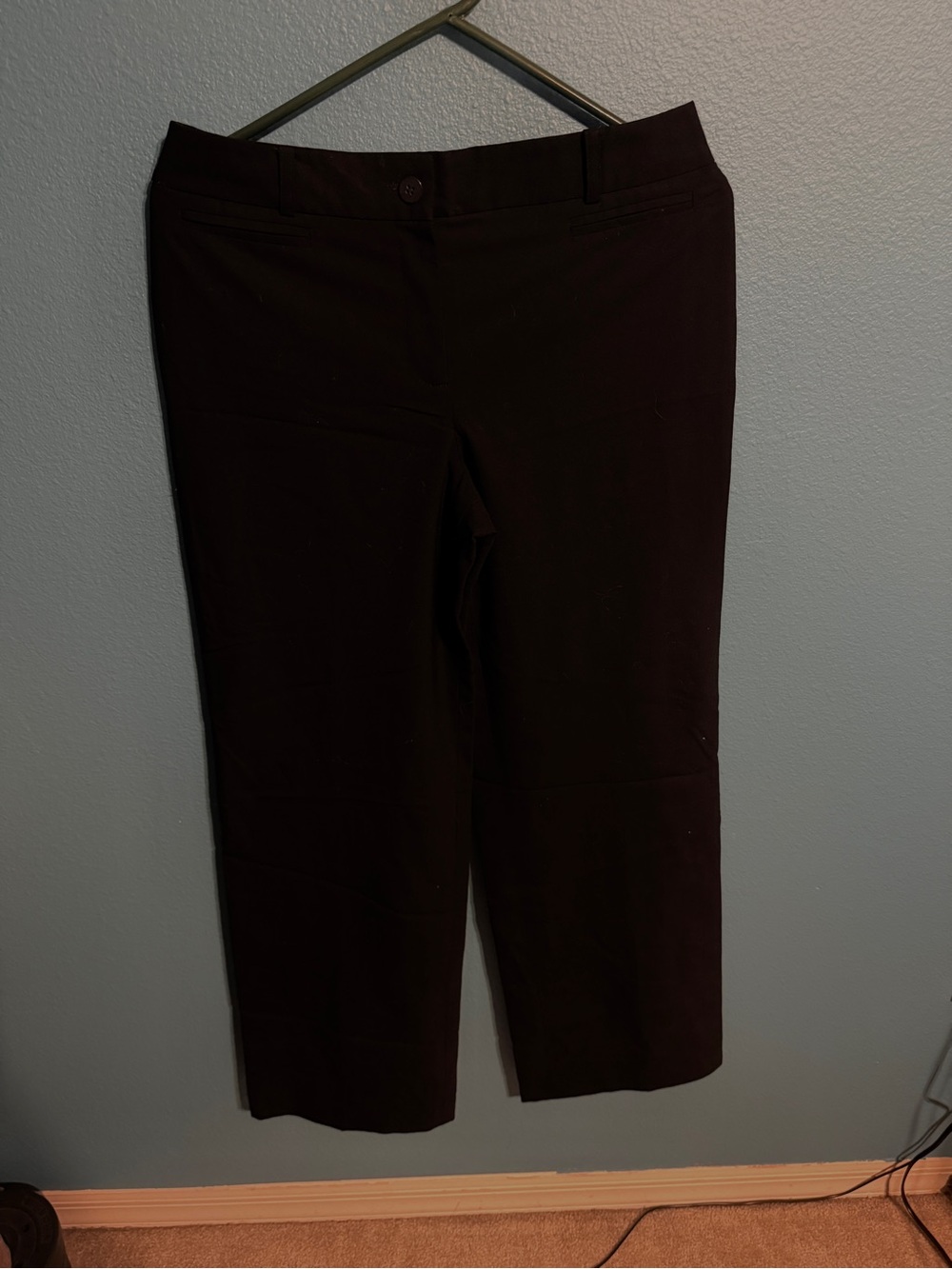 Ann Taylor Wide Leg Pants in Black